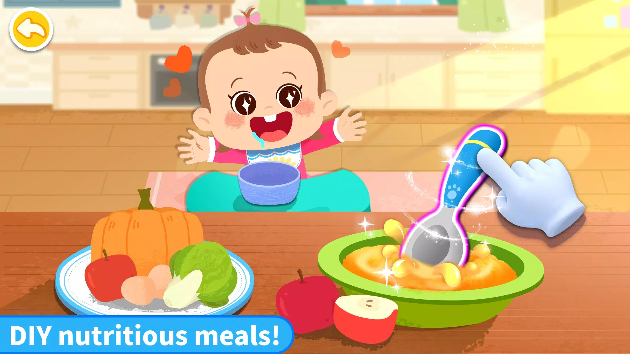 Panda Spiel: Babygirl Pflege Screenshot 1