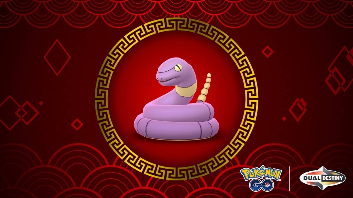 Pokemon Go Key Art of Ekans для турнира Lunar New Gear