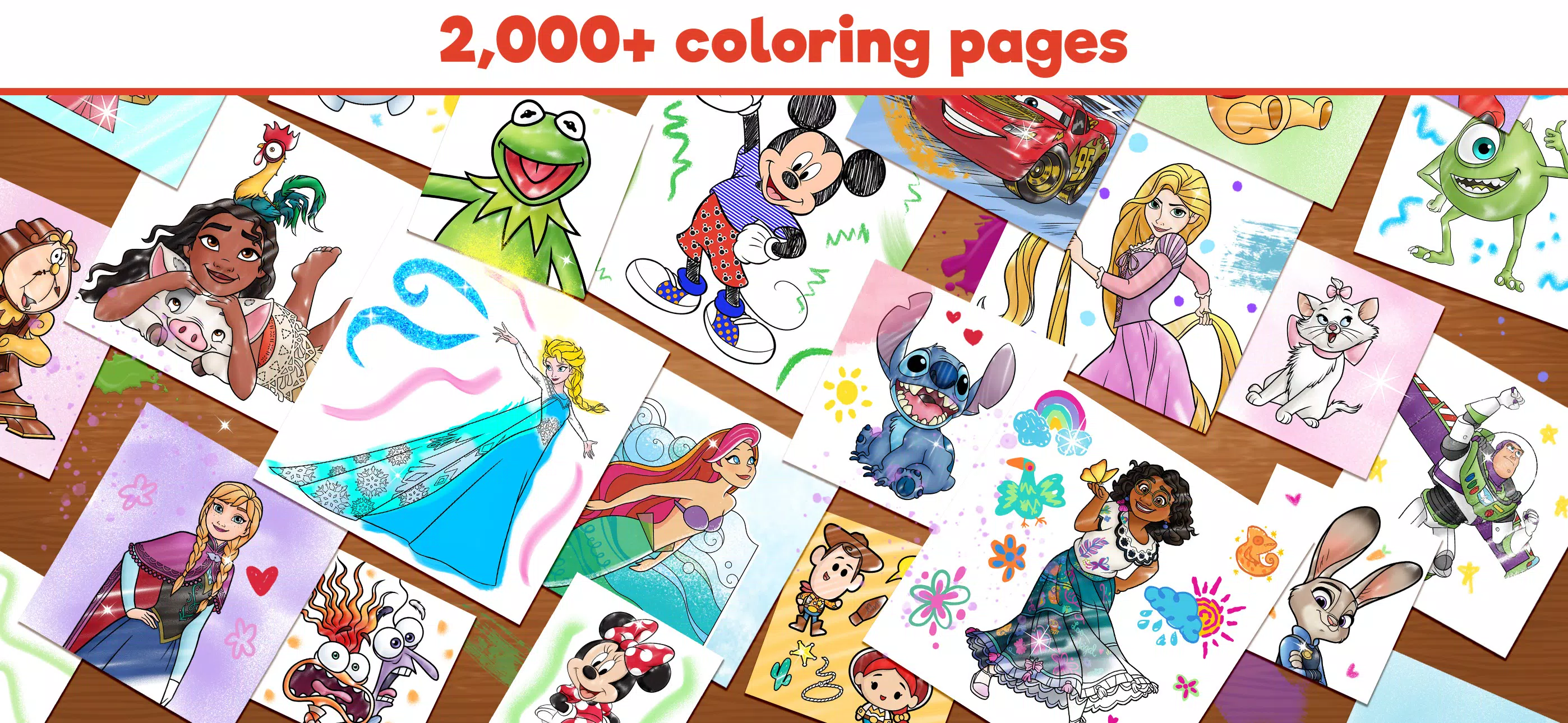 Disney Coloring Welt Screenshot 1
