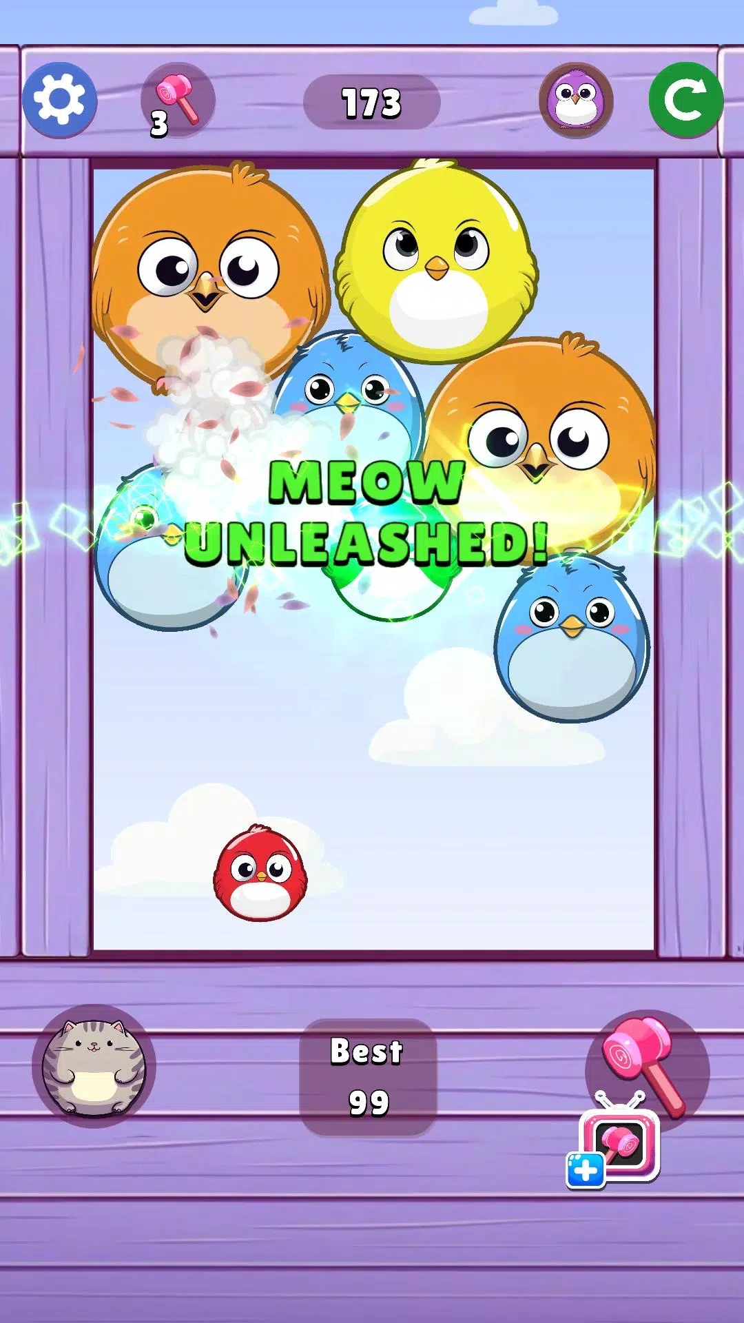 Melon Birds Throw スクリーンショット 3