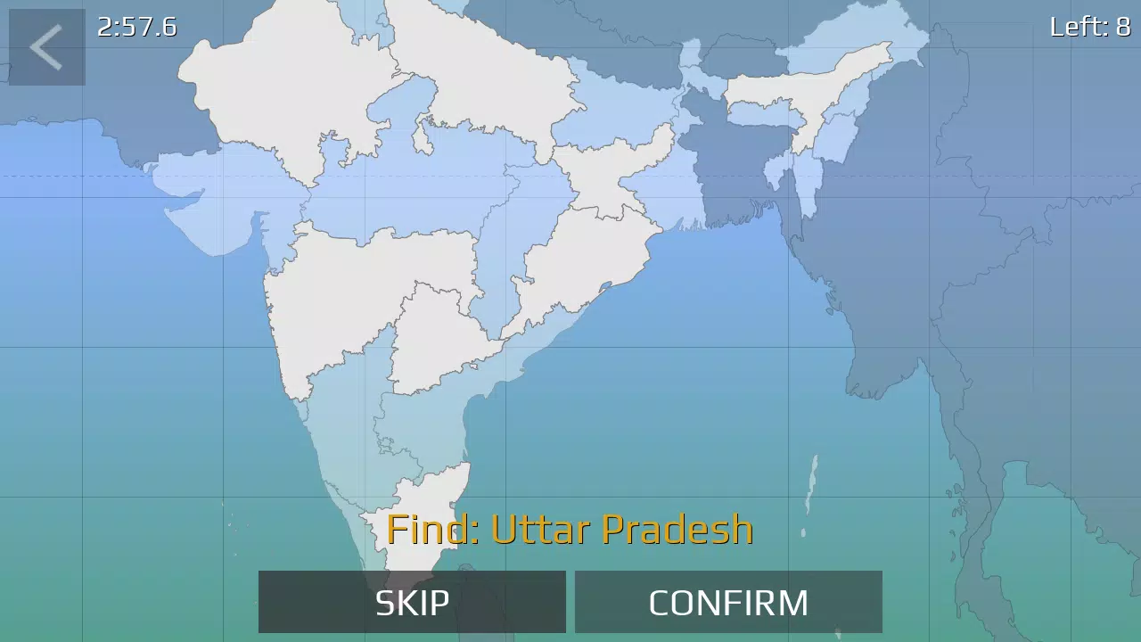 India Map Quiz Zrzut ekranu 3