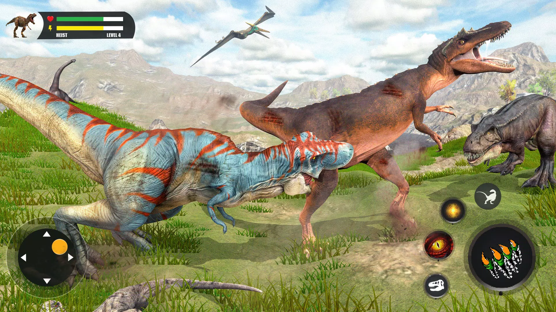 Real Dinosaur Simulator Games Captura de tela 3
