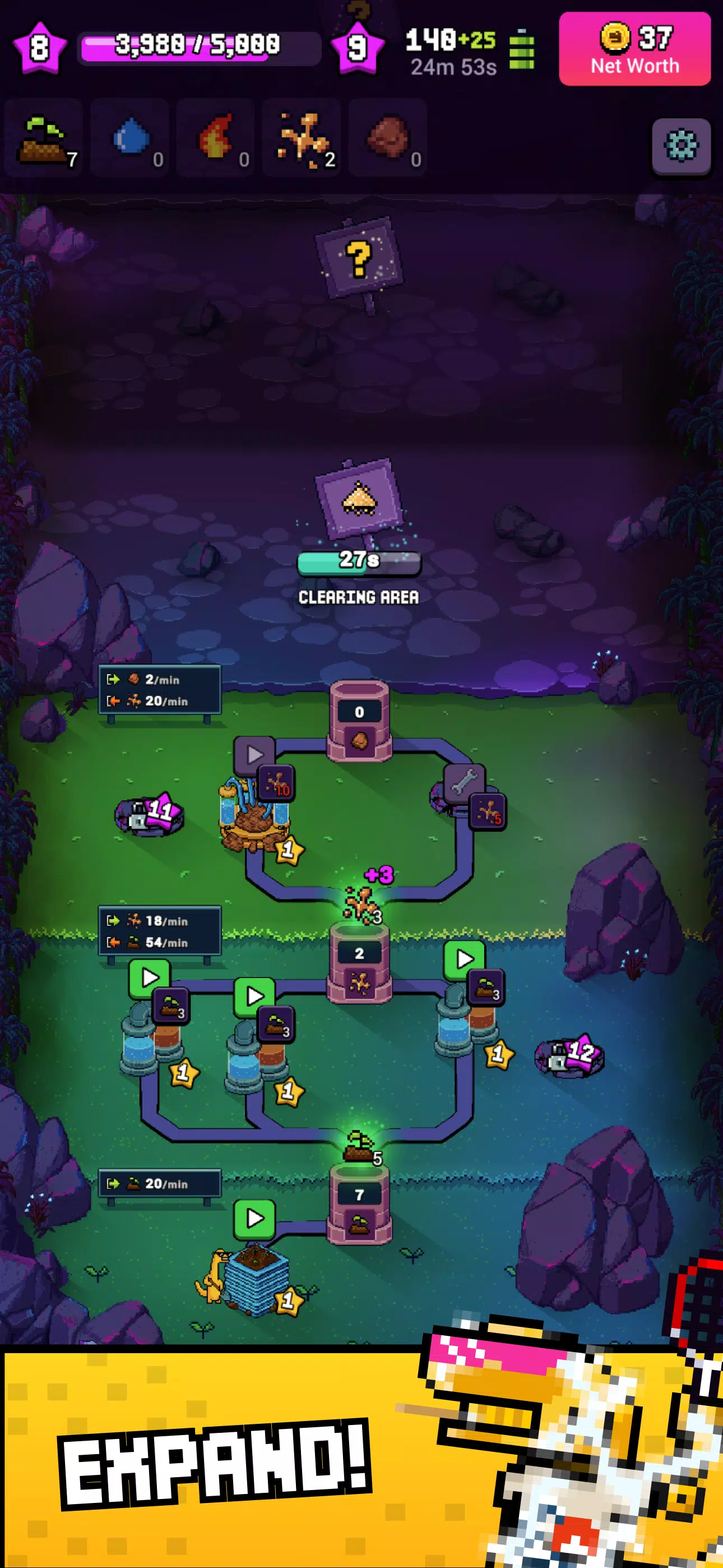 Schermata Craft World 1