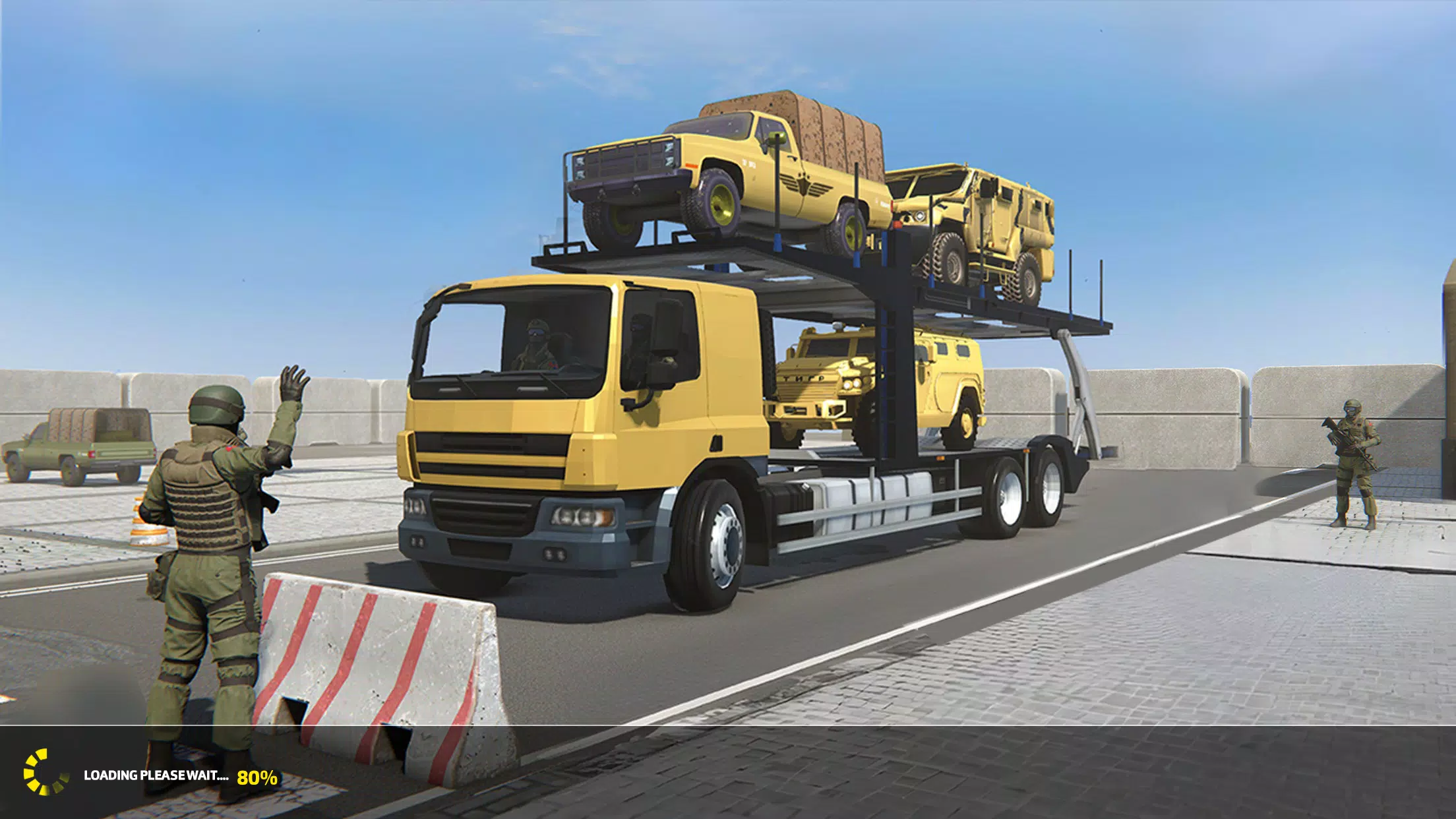 Schermata Army Cargo Truck Driving Games 1