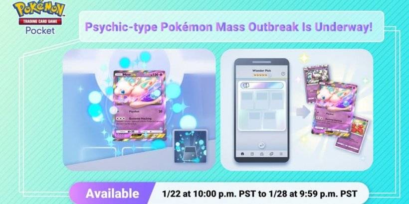 New TCG Pocket Event Features Psychic Pokémon Spotlight