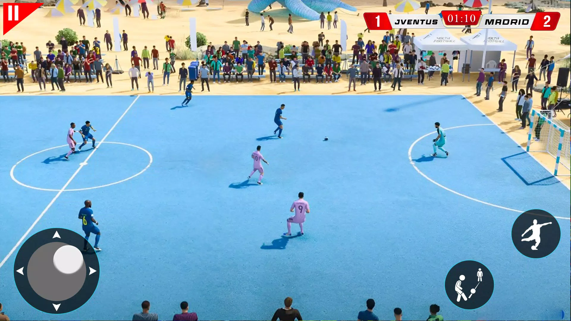 Street Soccer: Futsal Games ภาพหน้าจอ 0