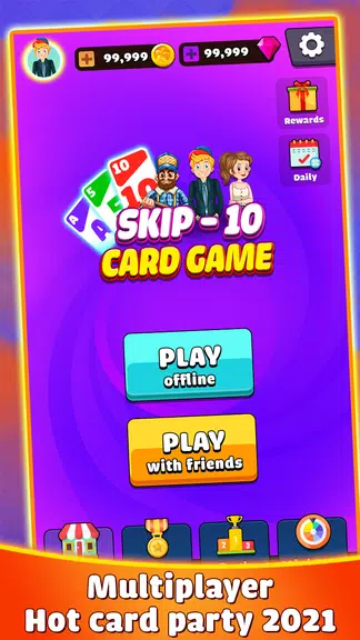 Skip 10 - Card Game ဖန်သားပြင်ဓာတ်ပုံ 3