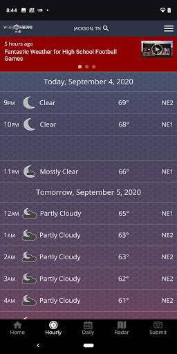 WBBJ Weather Capture d'écran 2