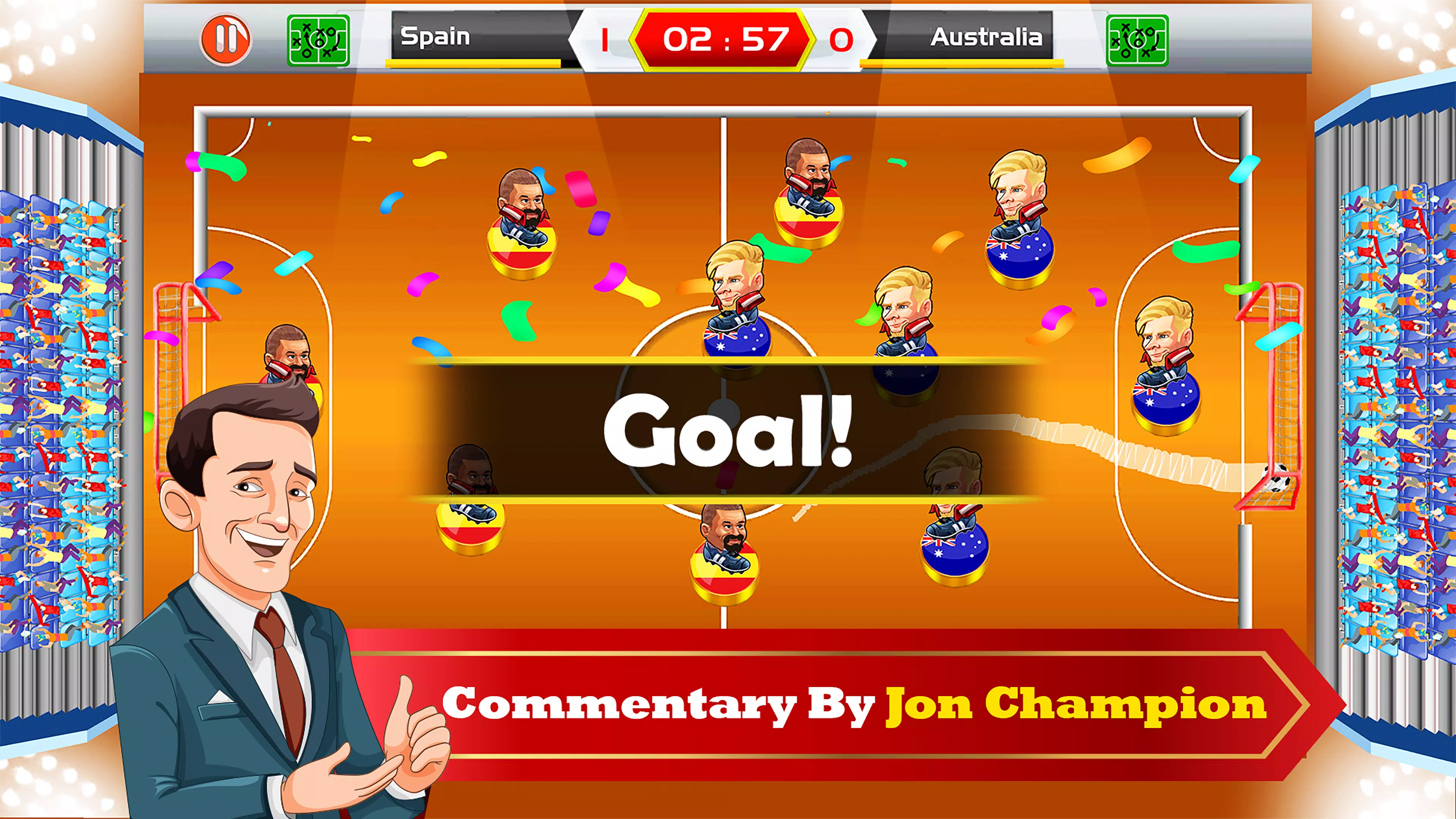 Finger Soccer: 2D Superstar স্ক্রিনশট 3