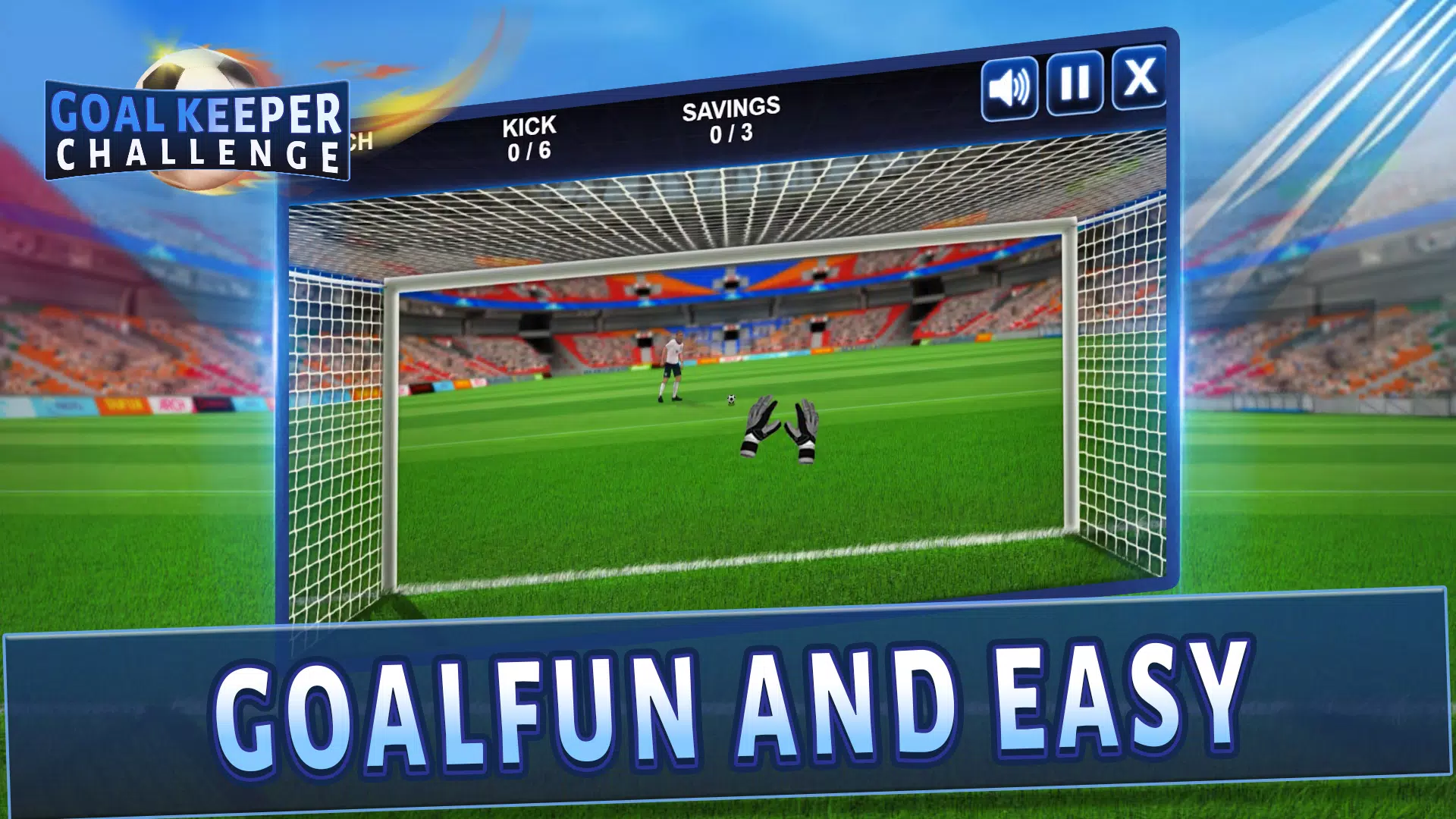 Goalkeeper Challenge 螢幕截圖 1