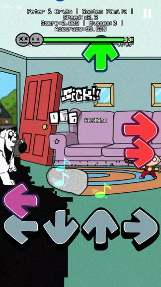 Finn Pibby FNF Corrupted Schermafbeelding 2