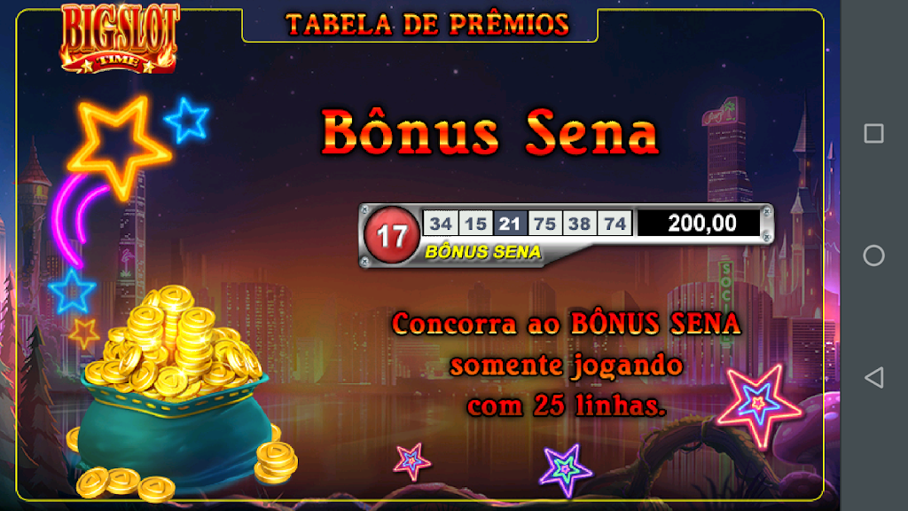 Big Slot Fortune Caça Níquel Captura de tela 2