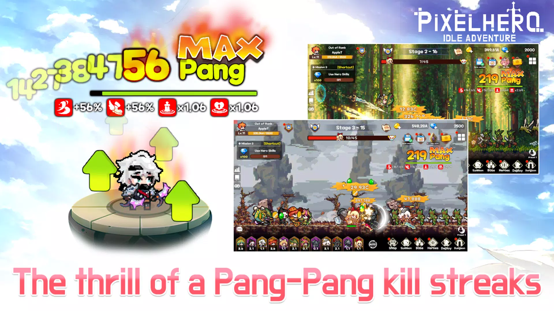 Pixel Heroes Idle স্ক্রিনশট 3