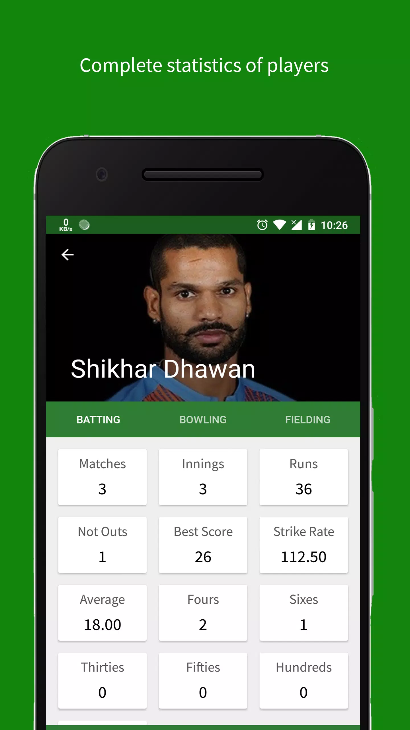 Cricket Scorer স্ক্রিনশট 3