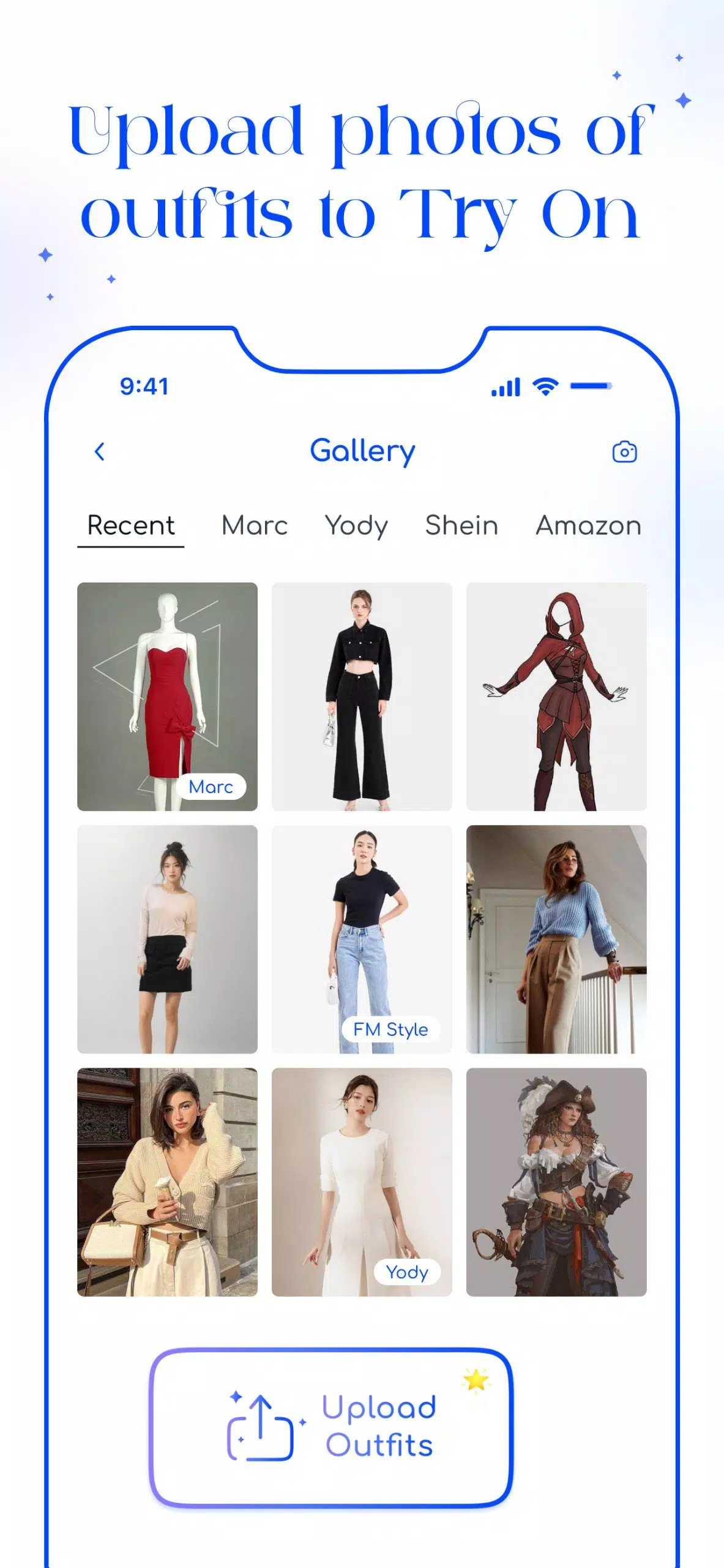 Try Outfits AI: Change Clothes Ekran Görüntüsü 1