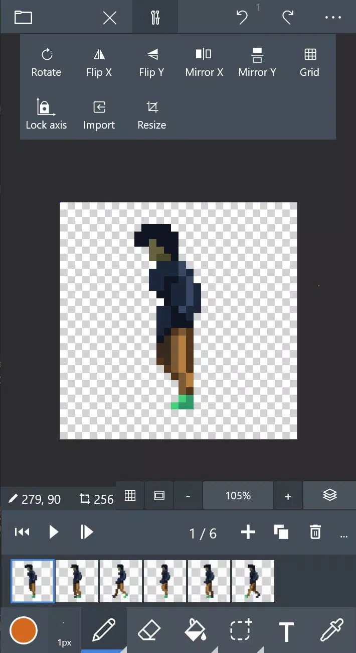 Pix2D - Pixel art studio 螢幕截圖 3