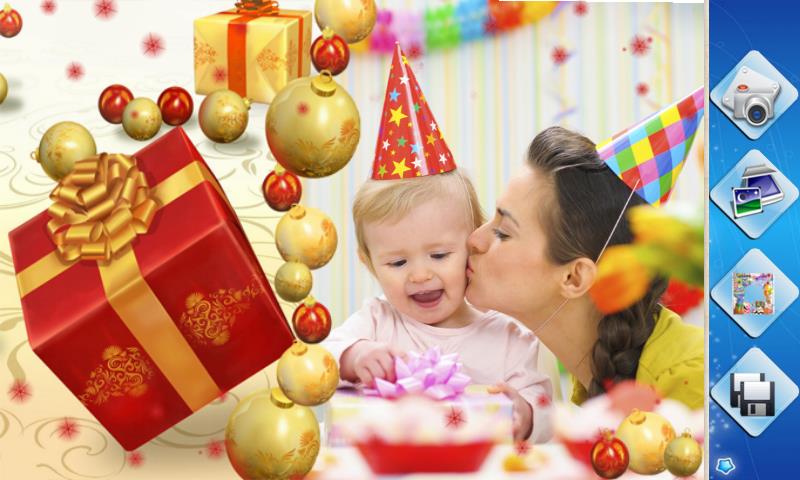 Birthday Frames 螢幕截圖 0