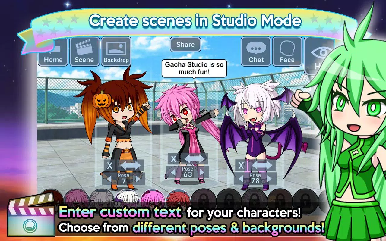 Gacha Studio (Anime Dress Up) Captura de tela 2