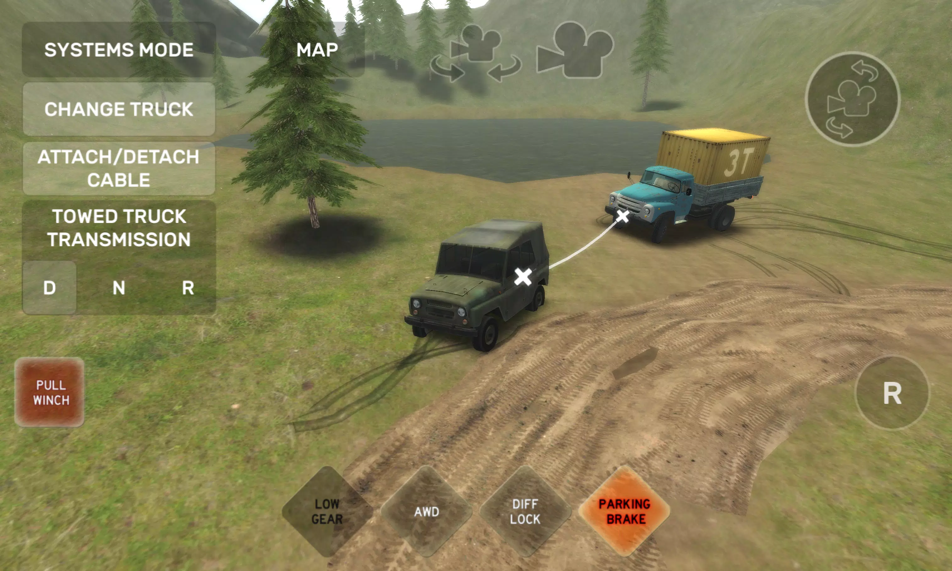 Dirt Trucker: Muddy Hills 螢幕截圖 0
