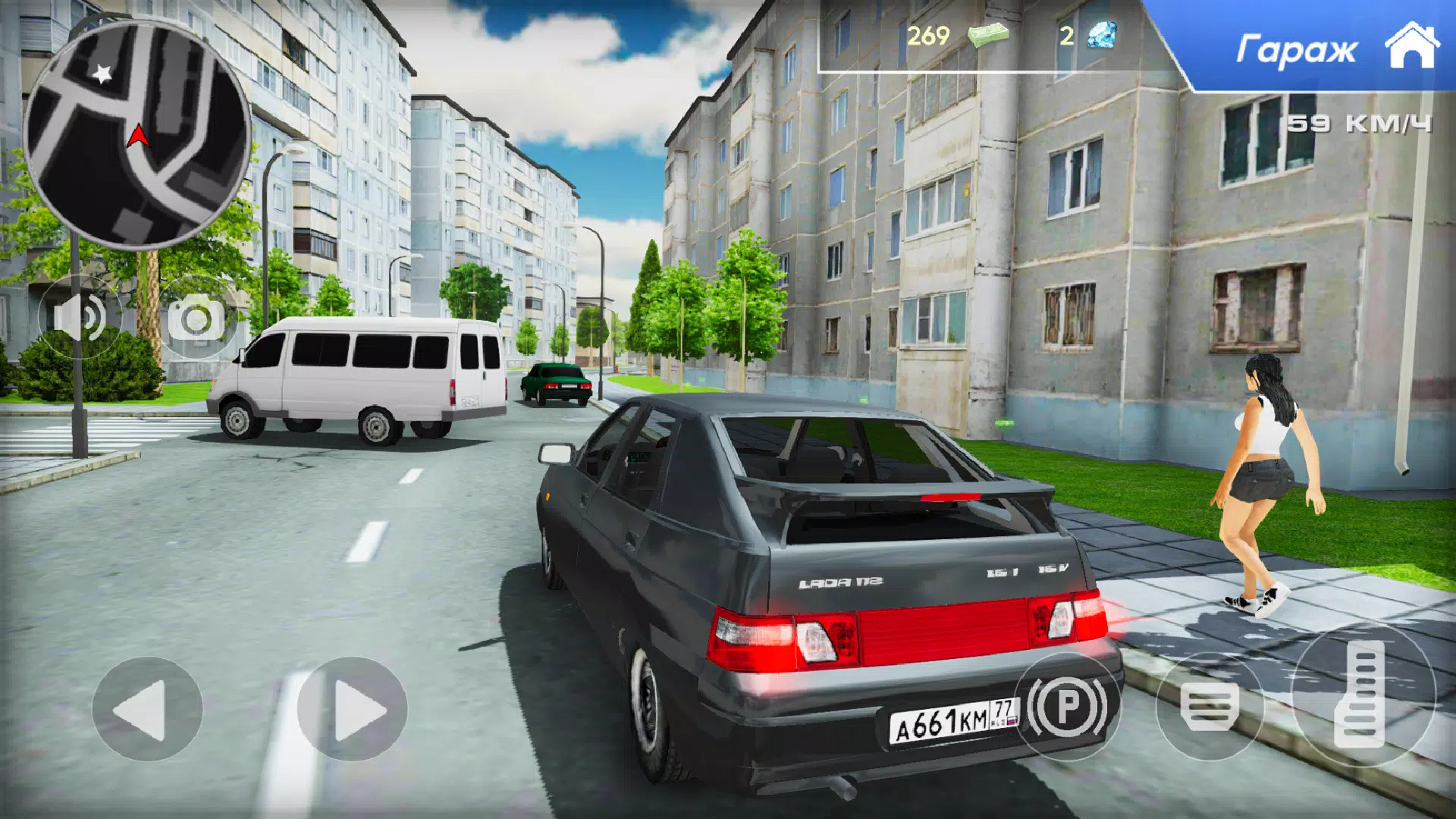 Lada 2112 Village City Driving 螢幕截圖 2