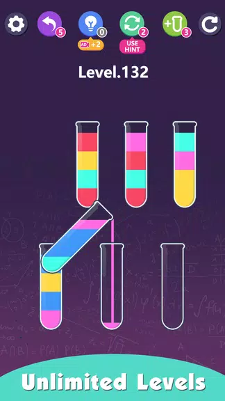 Water Sort Puzzle: Color Sort Tangkapan skrin 1