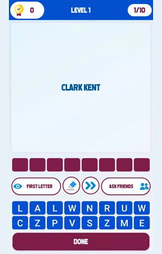 Superhero Identity Word Quiz স্ক্রিনশট 0
