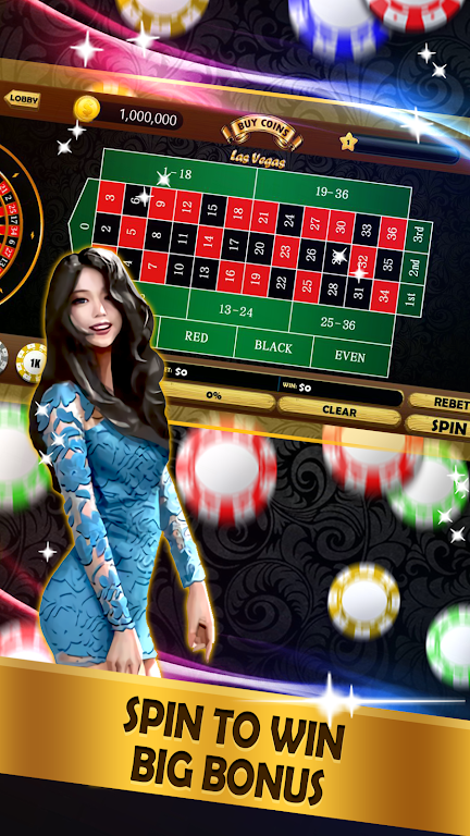 Roulette Royale Deluxe - FREE Vegas Casino Game 螢幕截圖 1