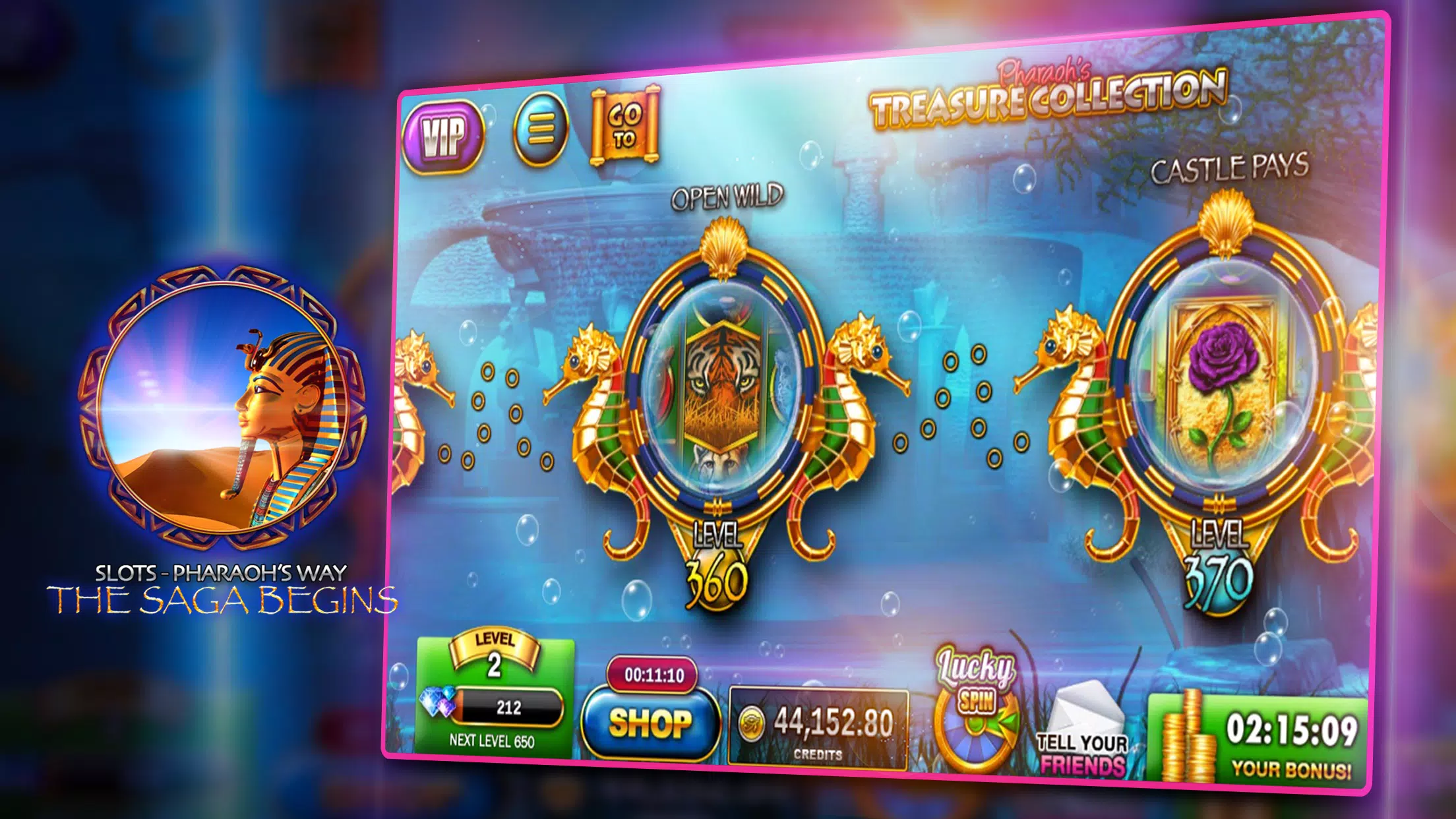 Slots - Pharaoh's Way Casino应用截图第1张