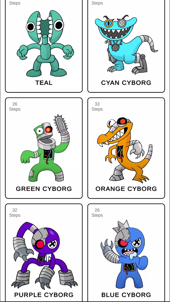 How To draw rainbov frien 螢幕截圖 1