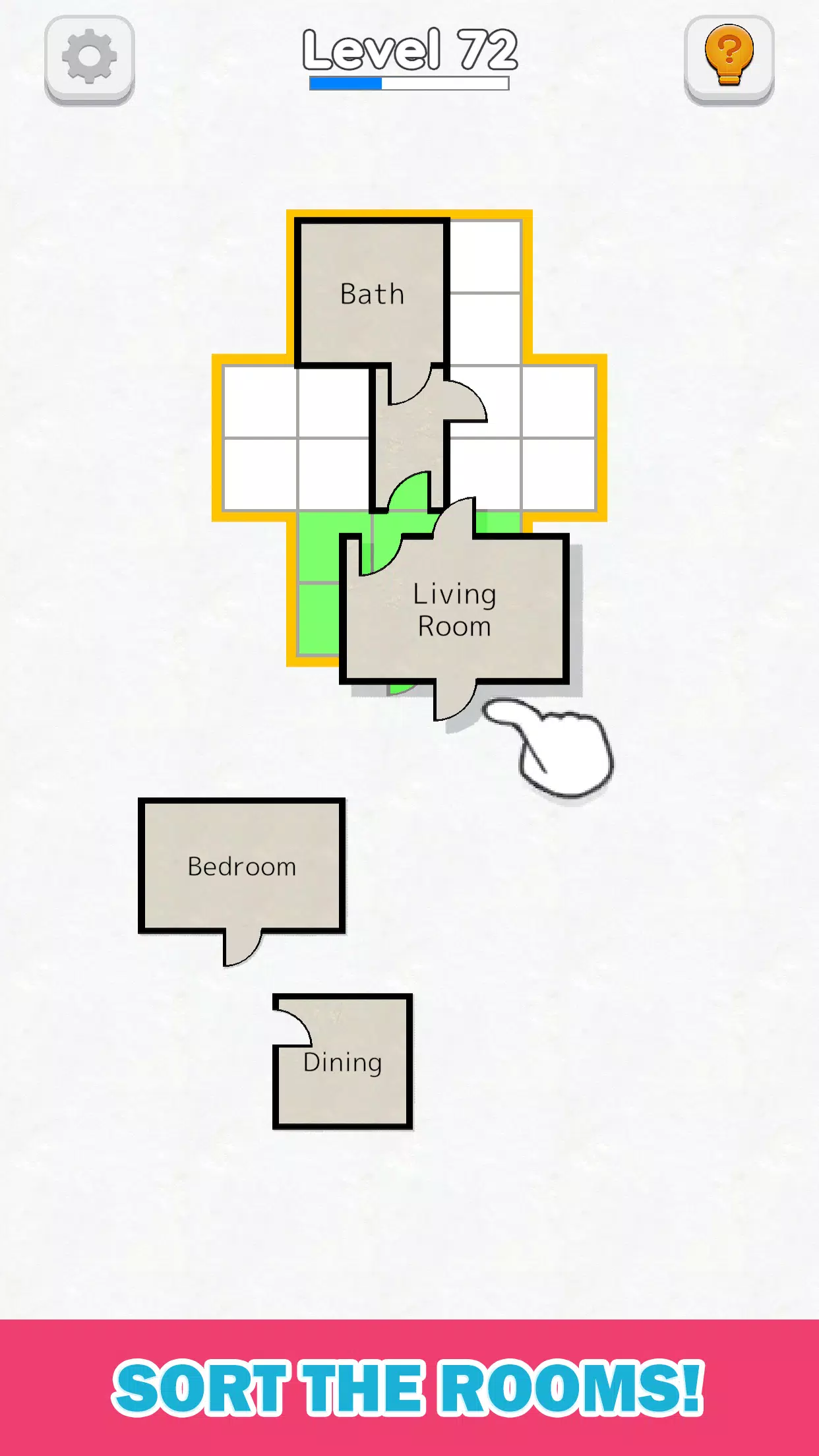 Room Sort - Floor Plan Game 螢幕截圖 0