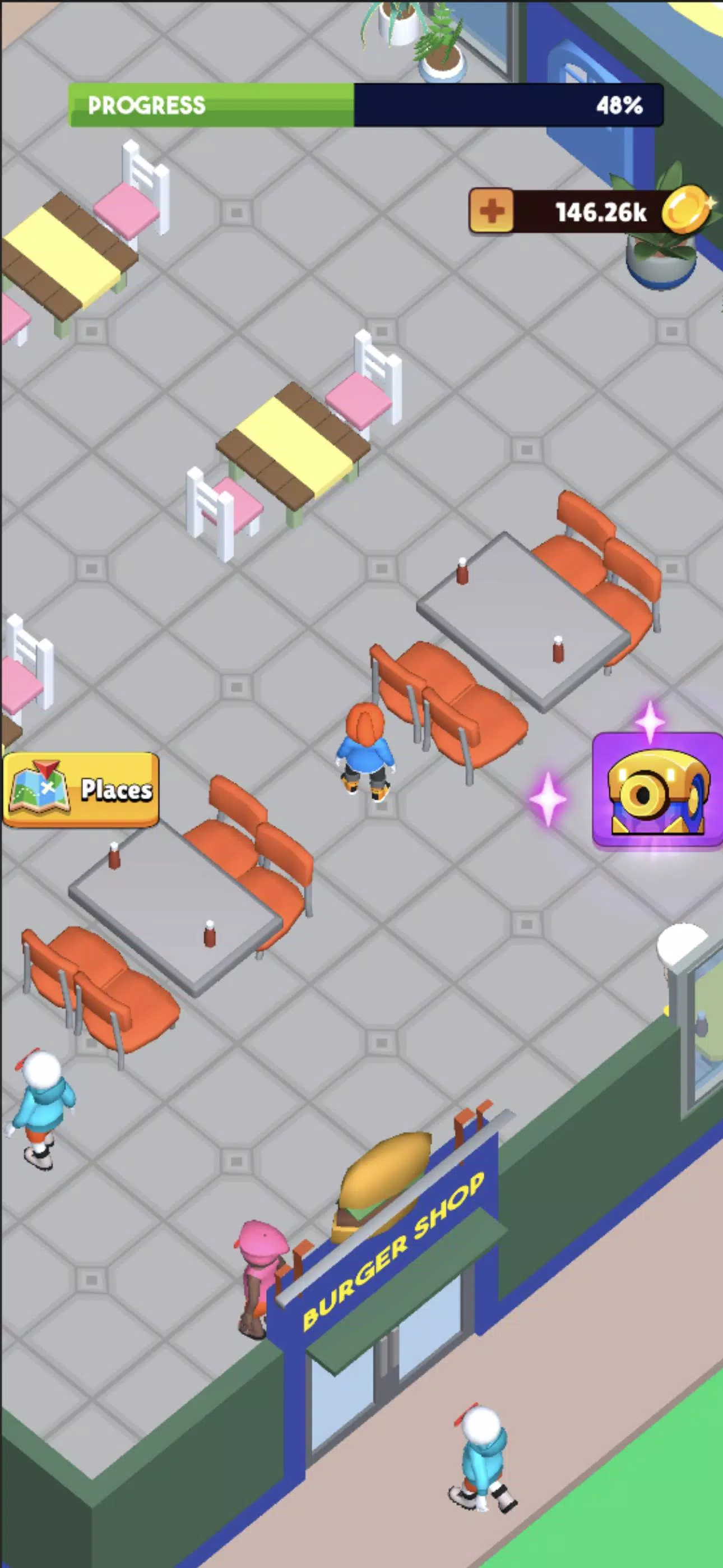 Fast Food Idle Tycoon Capture d'écran 2