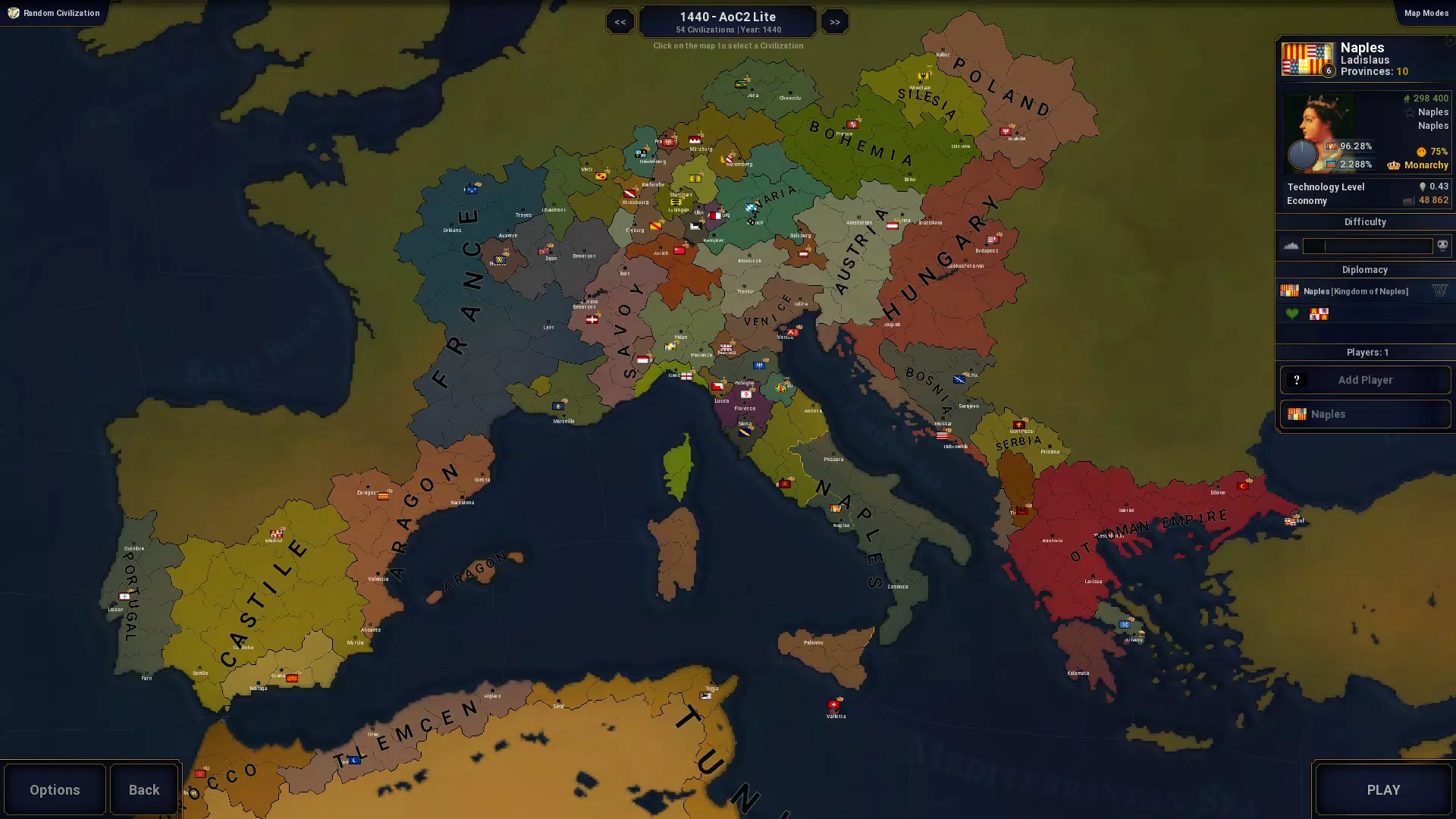 Schermata Age of History II - Lite 0
