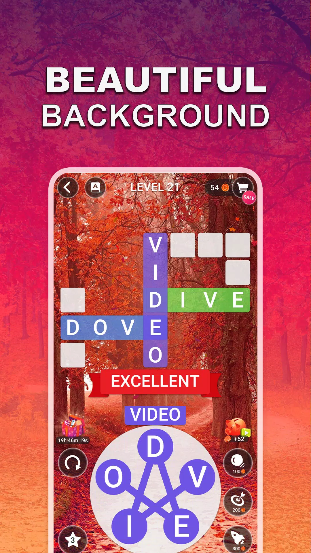 Word Rainbow - A crossword game 螢幕截圖 3
