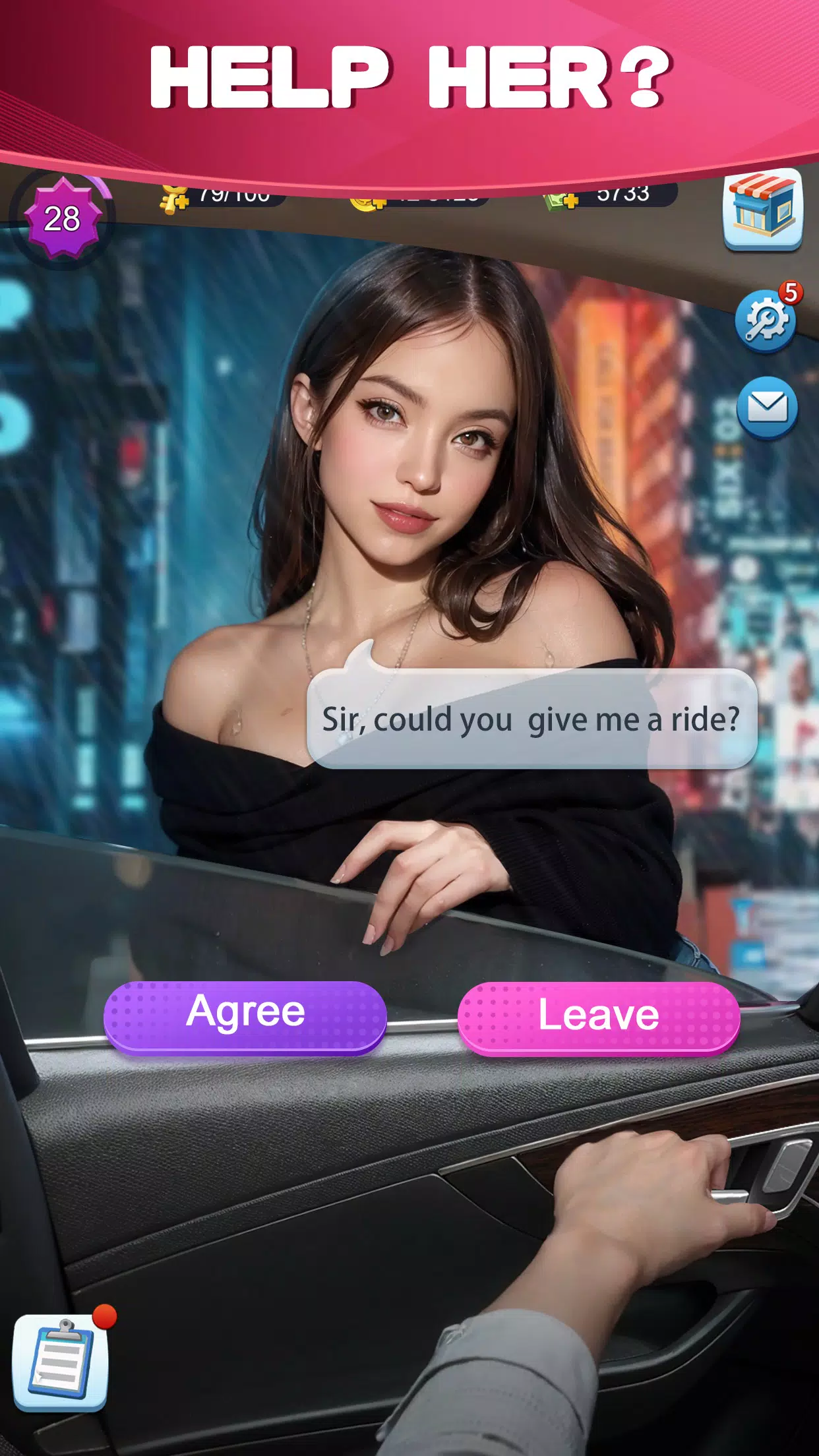 Covet Girl: Desire Story Game Zrzut ekranu 1