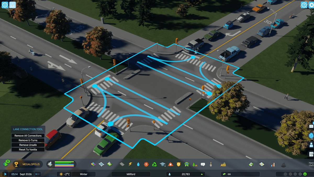 Traffic mod providing advanced traffic management tools