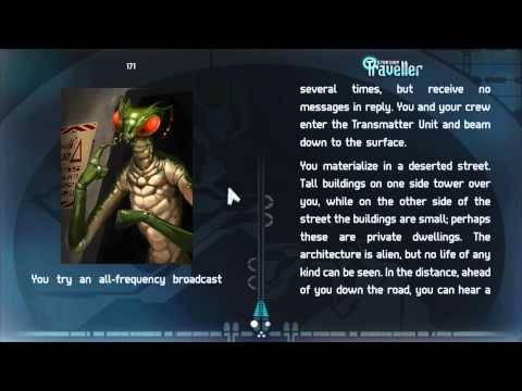 Captura de pantalla del juego Starship Traveler