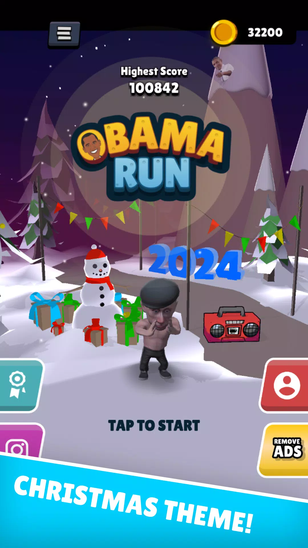 Obama Run! スクリーンショット 1