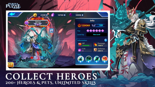 Heroes & Puzzles 螢幕截圖 2