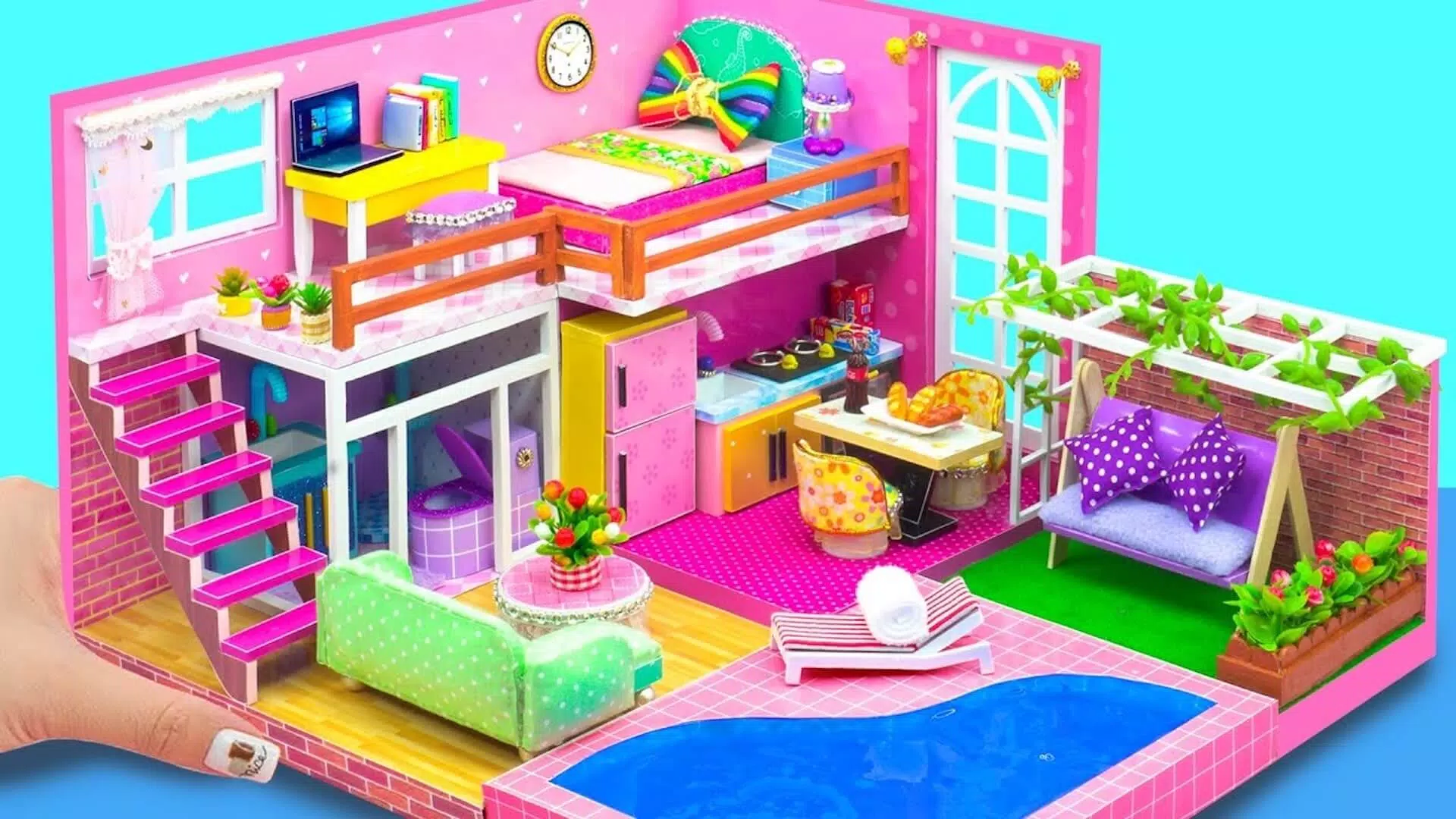 Girl Doll House Design Games スクリーンショット 1