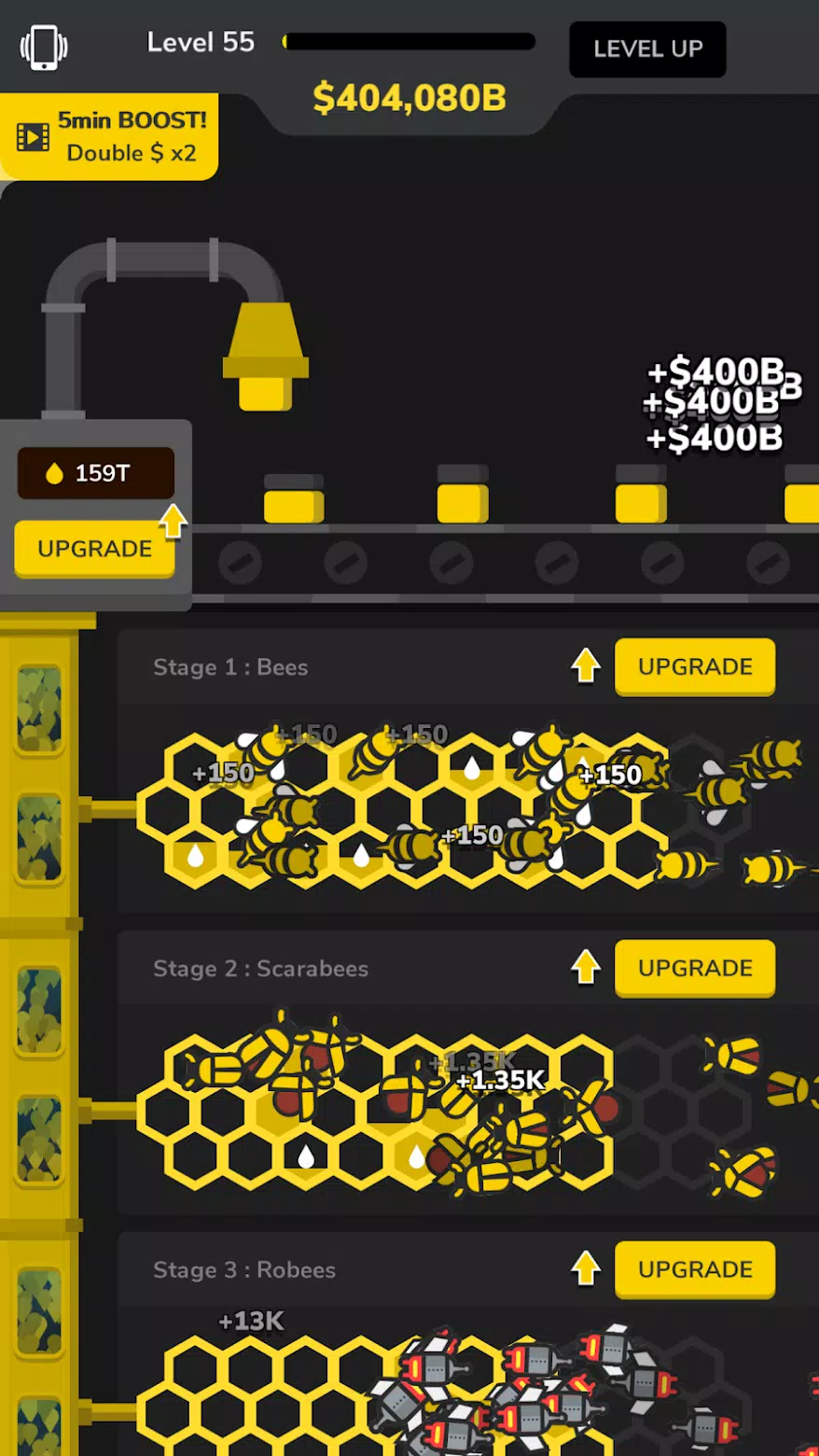 Idle Bee Factory Tycoon 스크린샷 2