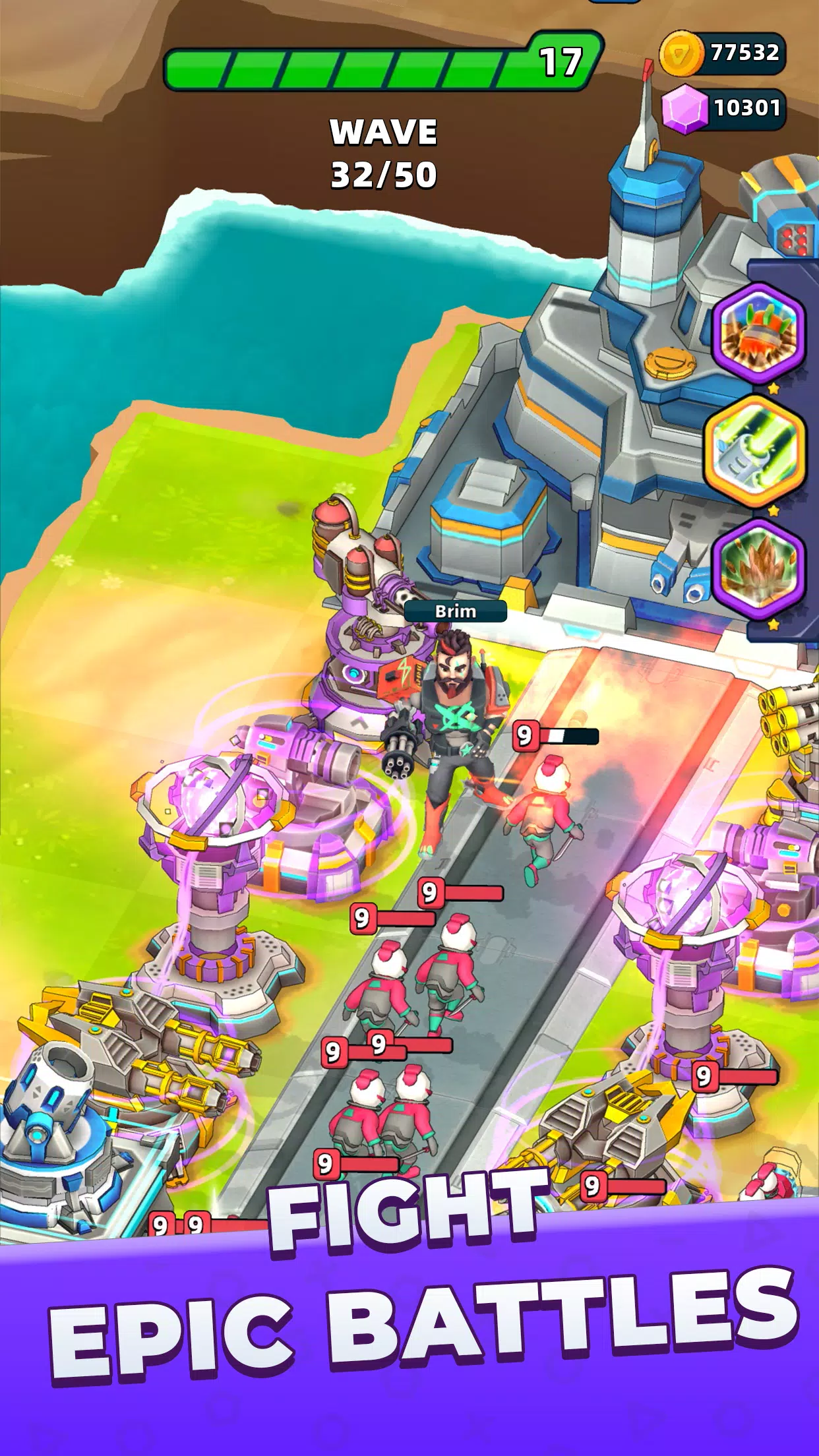 Raid Rush ภาพหน้าจอ 1