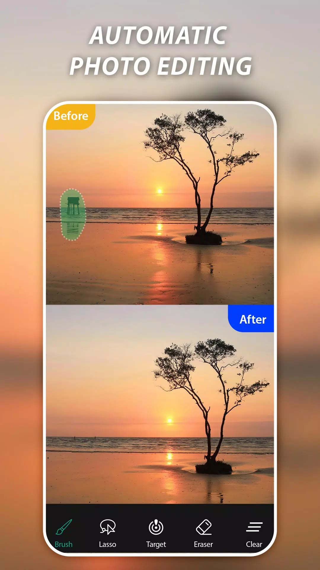 AI Remove Objects, Retouch Captura de tela 3