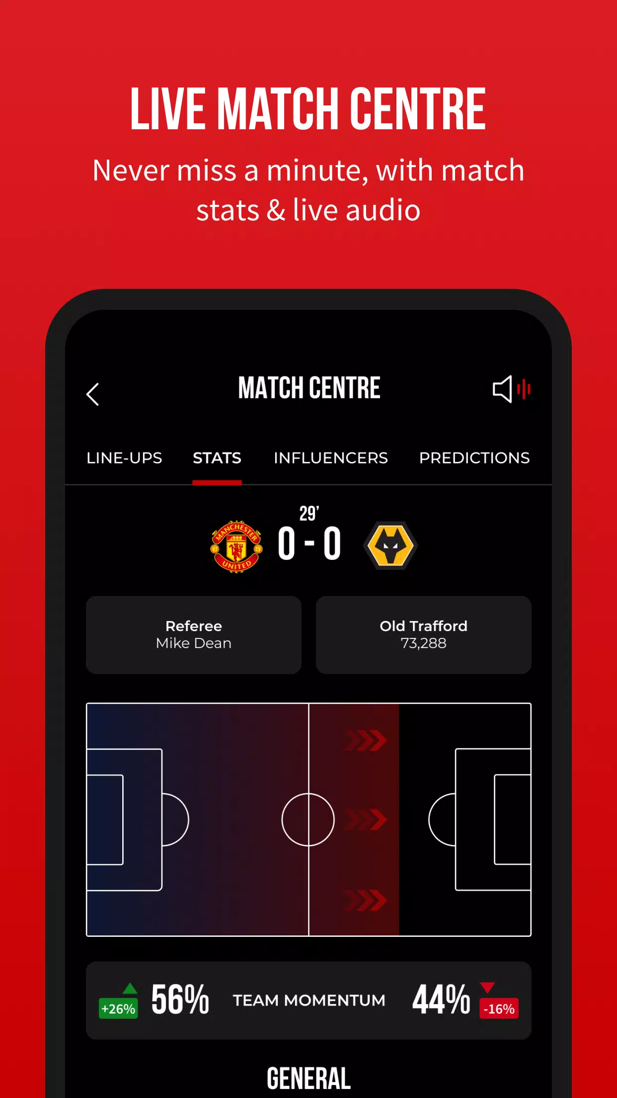 Manchester United Official App Скриншот 0