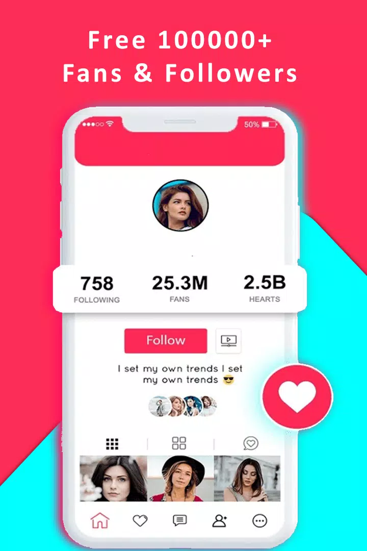 VipTools - Followers and Likes For tiktok Free Скриншот 2