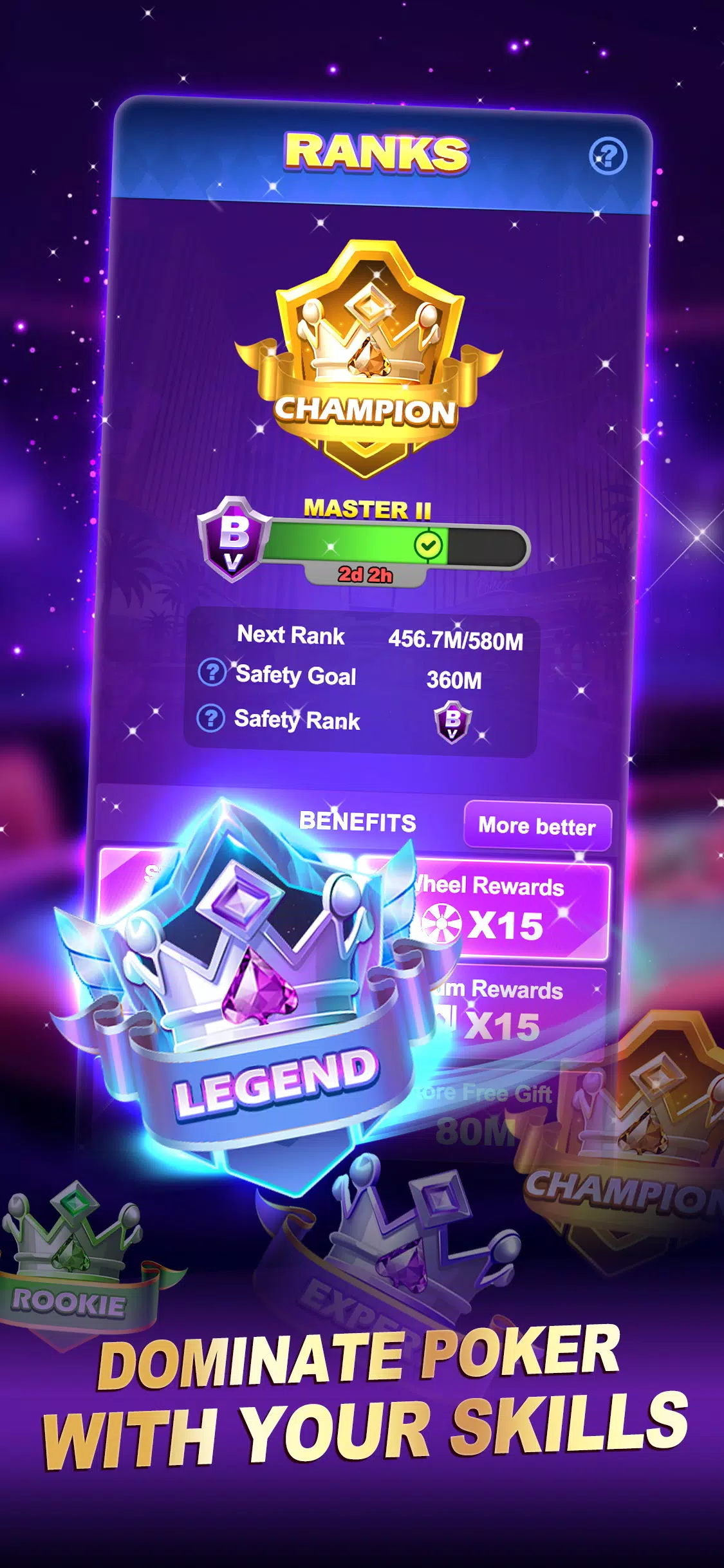Poker World-Hold'em Frenzy应用截图第3张