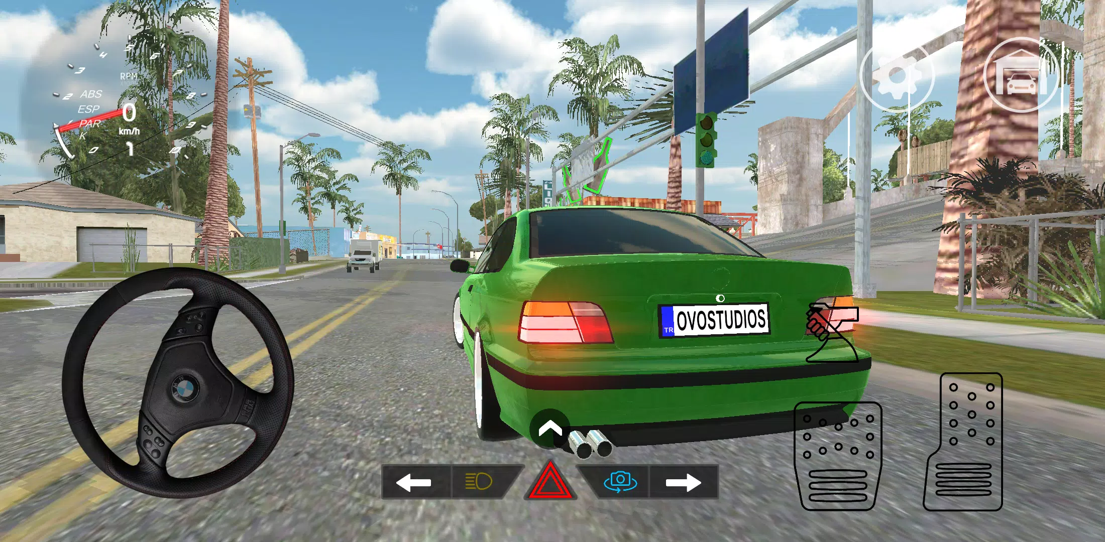 E36 M3 Drift & Park Simulator Captura de tela 0