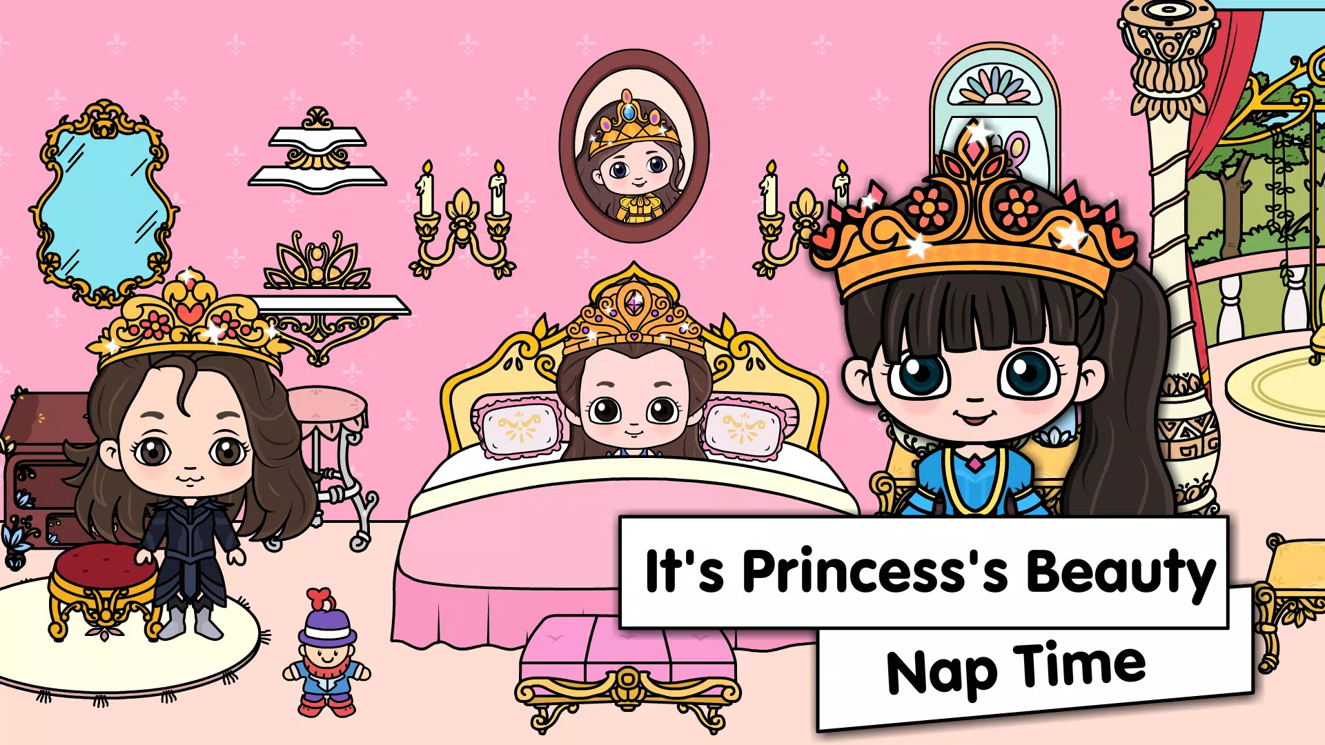 Tizi Town Princess Castle Game स्क्रीनशॉट 3