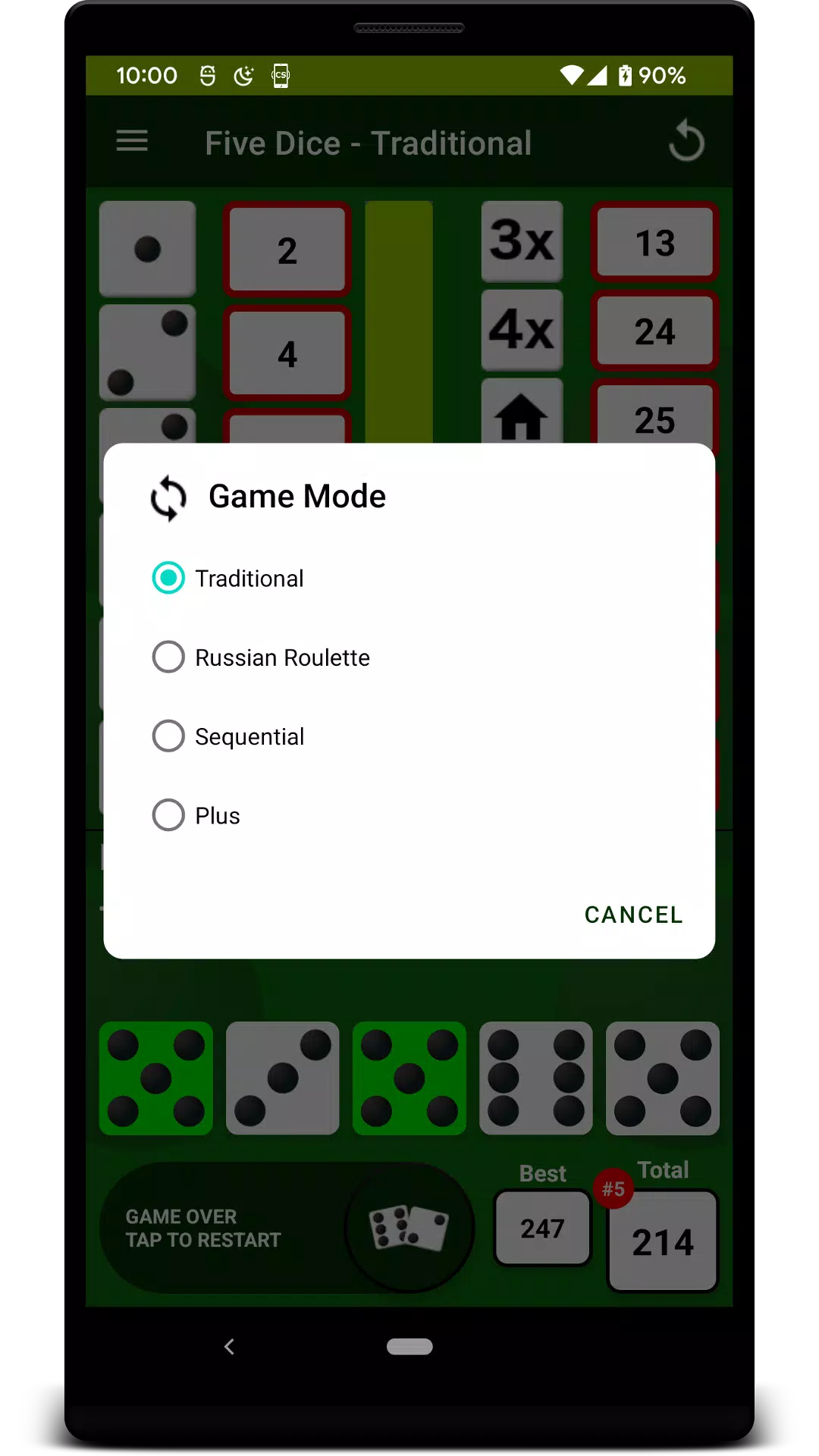 Five Dice应用截图第3张