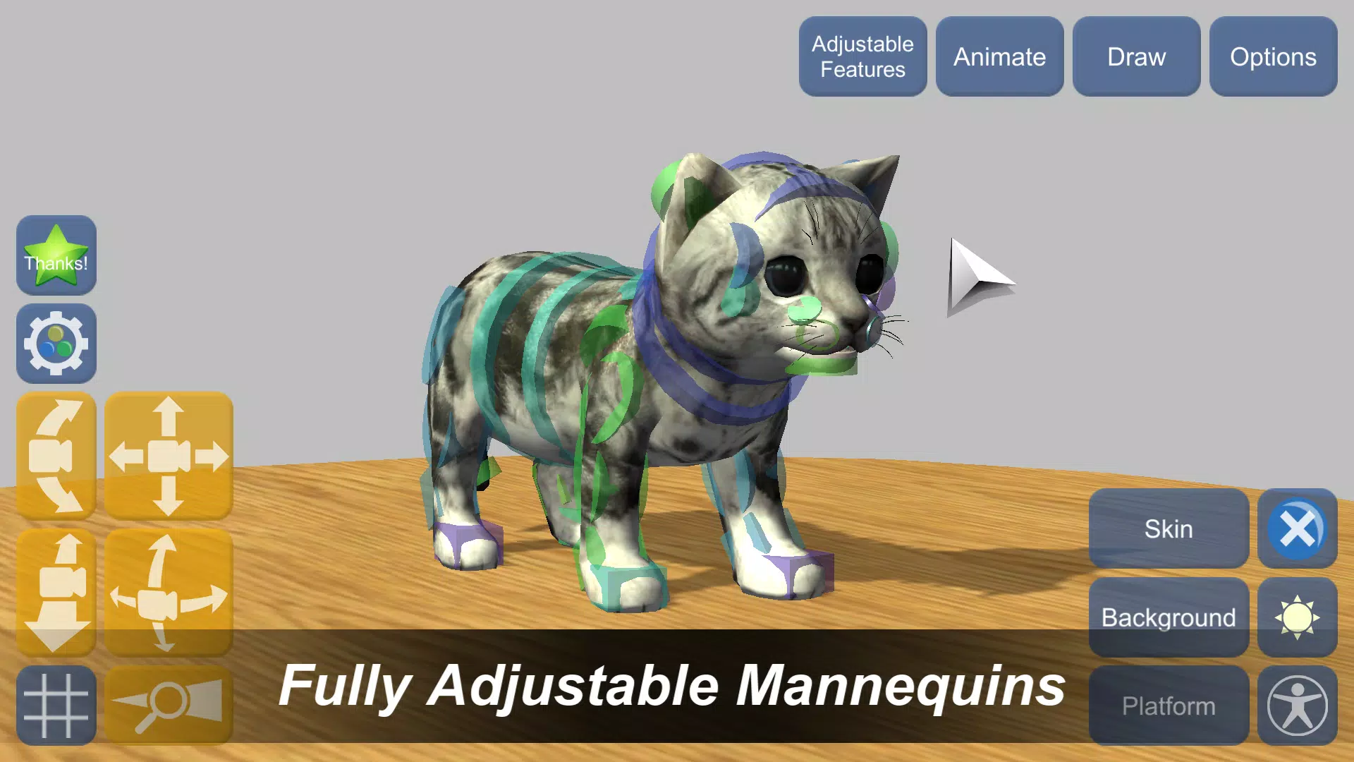 3D Mannequins 螢幕截圖 2
