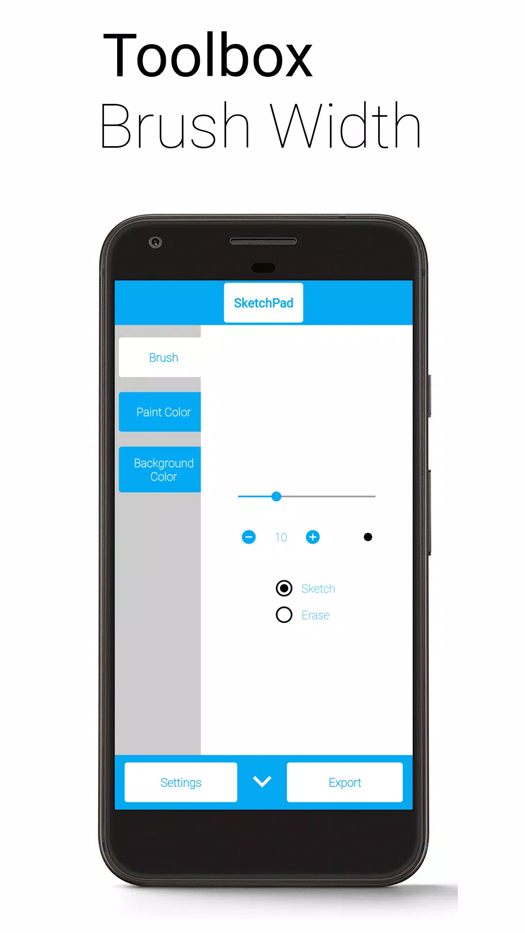 SketchPad ภาพหน้าจอ 1